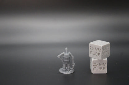 Barrel Keg Construct Golem Chain 3of6 28mm 32mm Miniature Dnd RPG Skirmish