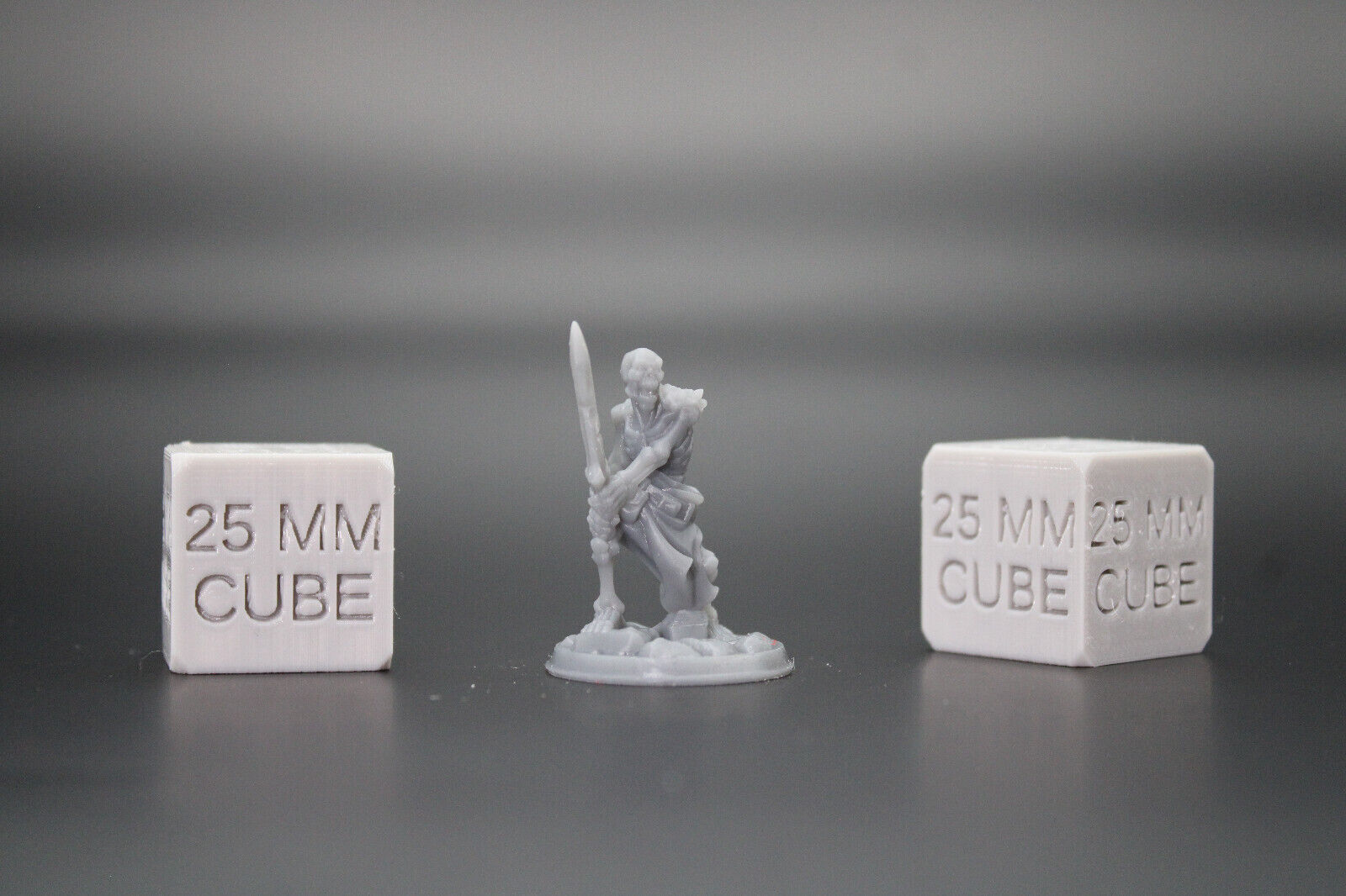 Skeleton Undead Great Sword 32mm Miniature Dnd Skirmish