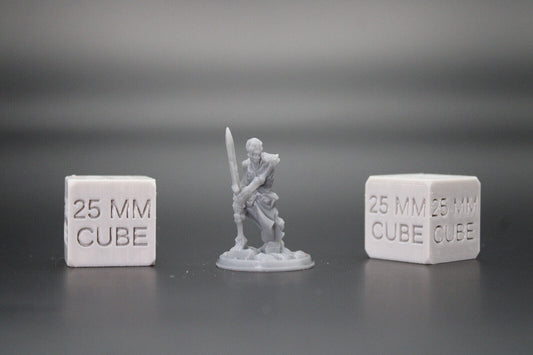 Skeleton Undead Great Sword 32mm Miniature Dnd Skirmish