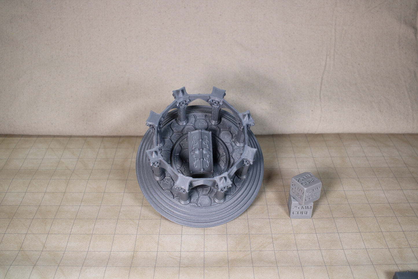 Tabletop Terrain Gazebo Crypt Dungeon Entrance Dnd RPG wargame skirmish 28mm