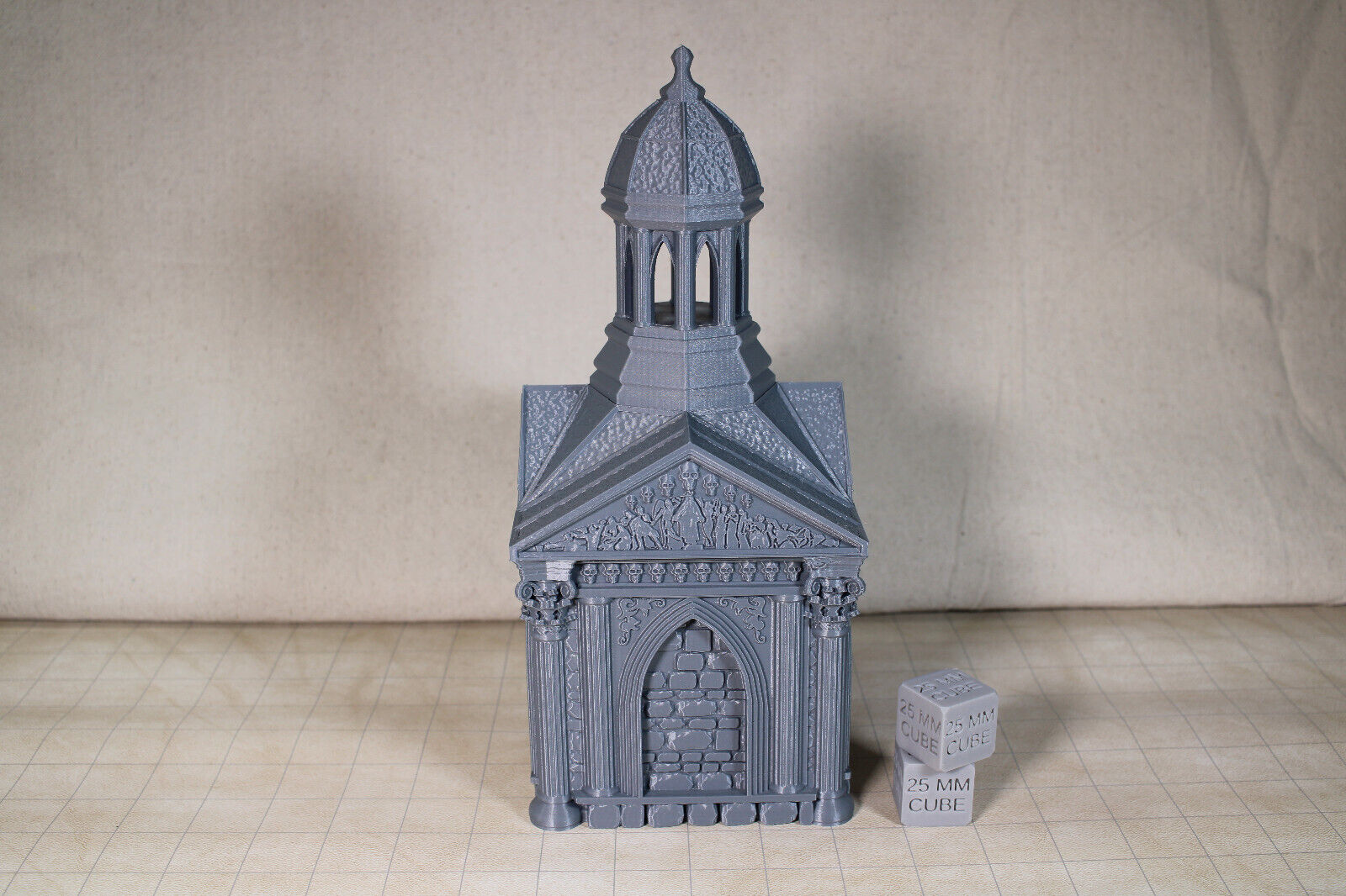 Tabletop Terrain Mausoleum Crypt Dungeon Entrance Dnd RPG wargame skirmish 28mm
