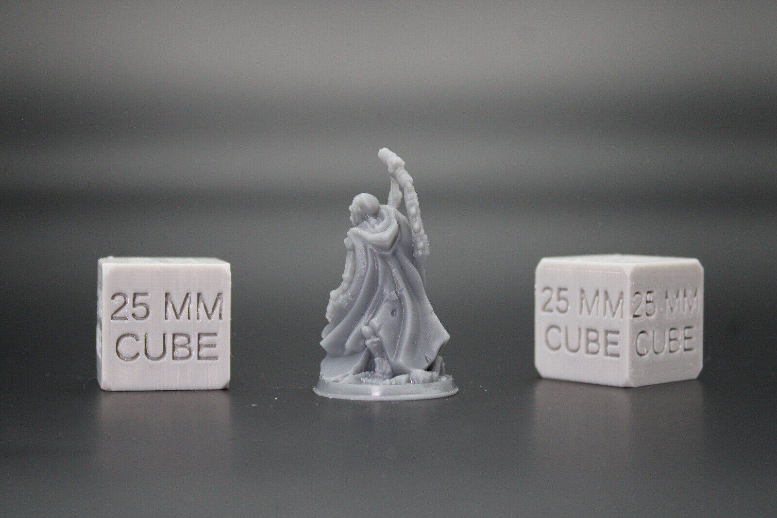 Skeleton Undead Flail Flailer Spiked Nunchuck 32mm Miniature Dnd Skirmish