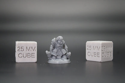 Dwarf Blacksmith Fighter Warrior Dual Wield Hammer 32mm Miniature Dnd Skirmish
