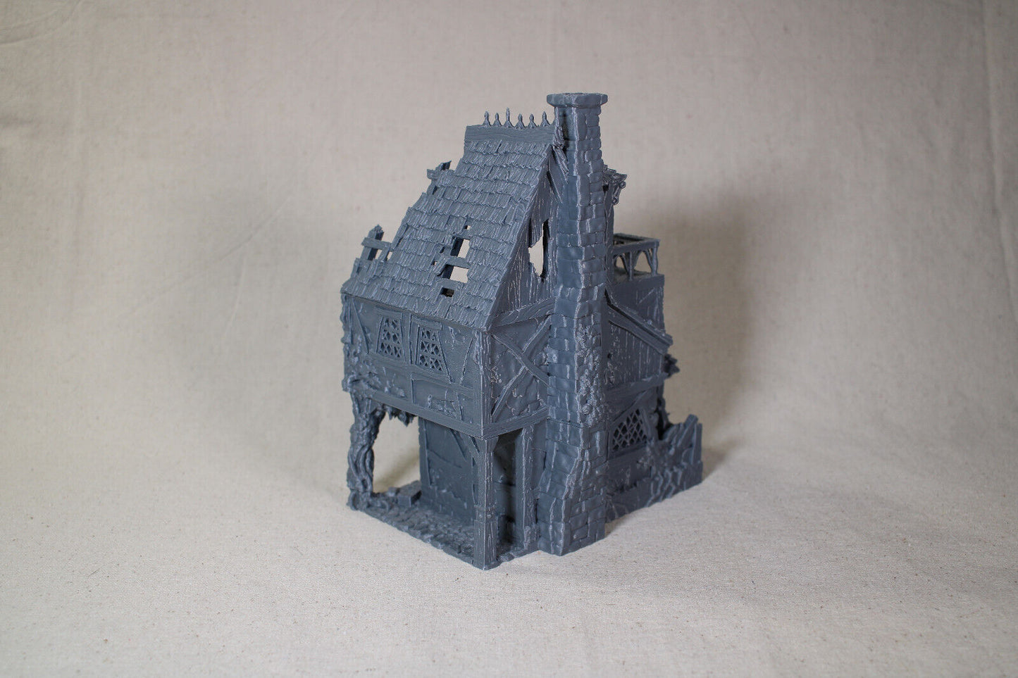 Tabletop Terrain Ruin Healers House Witch Wizard Dnd RPG wargame skirmish 28mm