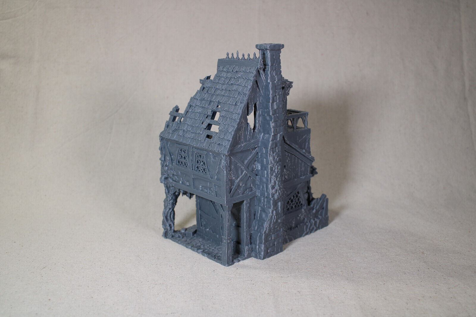 Tabletop Terrain Ruin Healers House Witch Wizard Dnd RPG wargame skirmish 28mm
