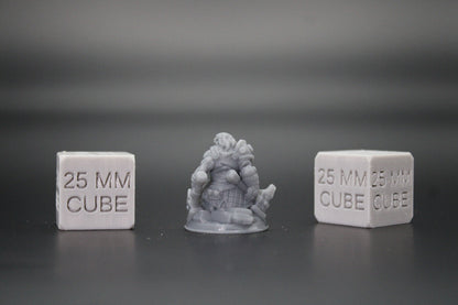 Dwarf Blacksmith Fighter Warrior Dual Wield Hammer 32mm Miniature Dnd Skirmish