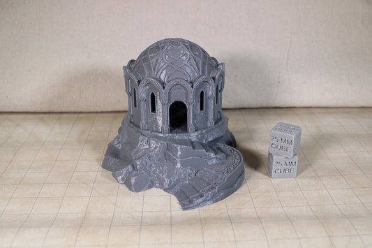 Tabletop Terrain Elven Library Dnd RPG wargame skirmish 28mm
