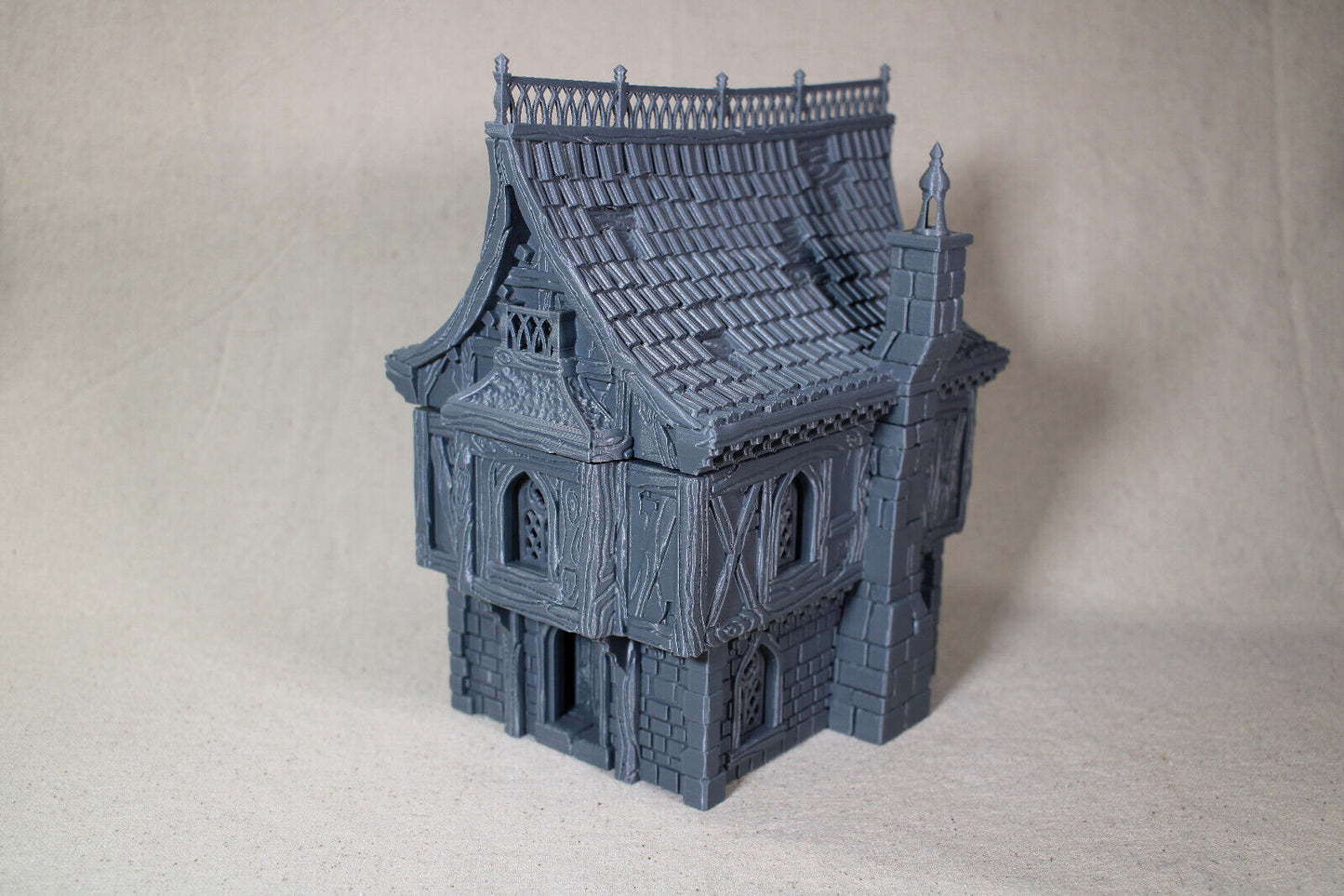 Tabletop Terrain Medieval Hamlet House Dnd RPG wargame skirmish 28mm