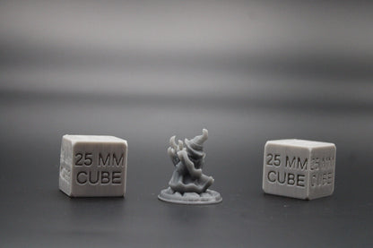 Gnome Warlock Wizard Sorcerer 32mm Miniature Dnd Skirmish