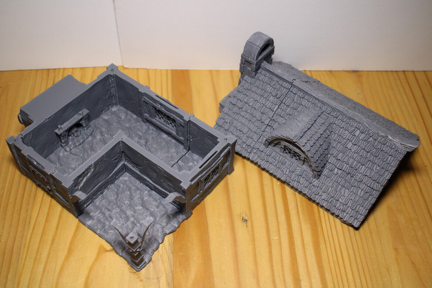 Tabletop Terrain Baker Cottage House Dnd RPG wargame skirmish 28mm 