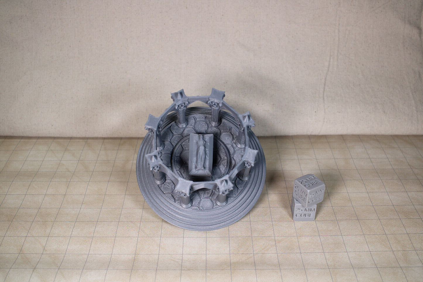 Tabletop Terrain Gazebo Crypt Dungeon Entrance Dnd RPG wargame skirmish 28mm