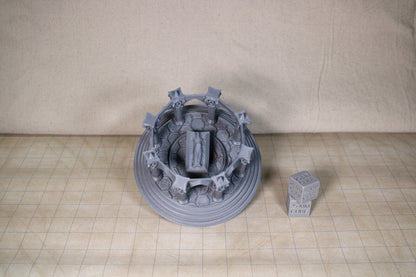 Tabletop Terrain Gazebo Crypt Dungeon Entrance Dnd RPG wargame skirmish 28mm