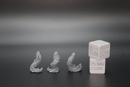Skeleton Undead Lost Soul Ghost x3 32mm Miniature Dnd Skirmish HeroQuest