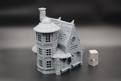 Tabletop Terrain Fantasy Forgotten Manor House Dnd RPG wargame skirmish 28mm