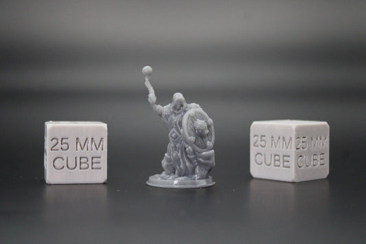 Cleric Paladin Ball Chain Flail 32mm Miniature Dnd Skirmish