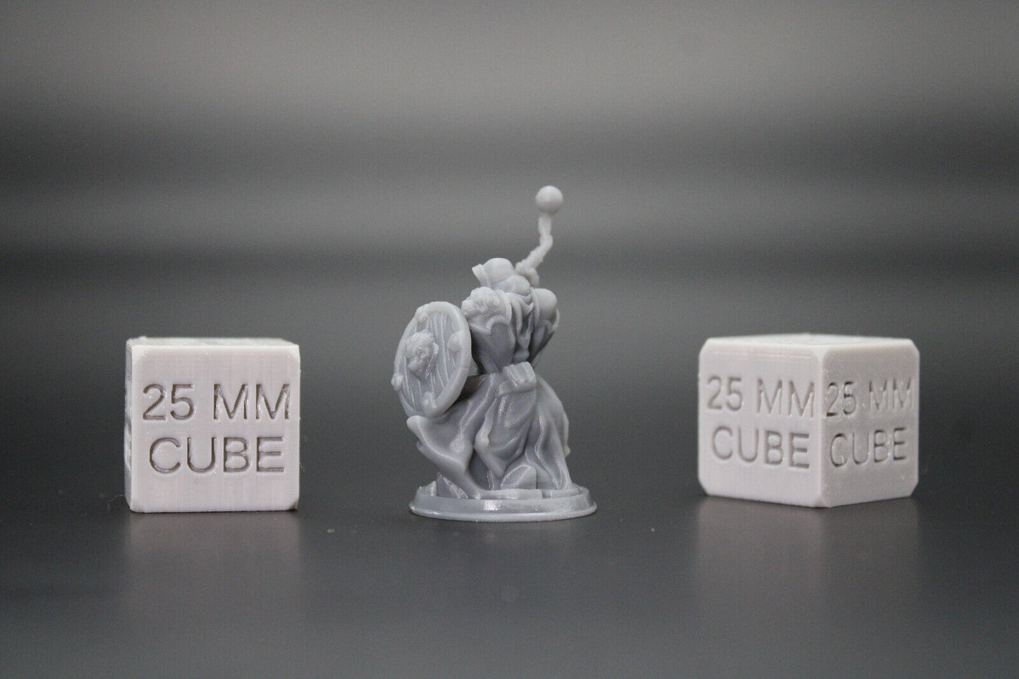 Cleric Paladin Ball Chain Flail 32mm Miniature Dnd Skirmish