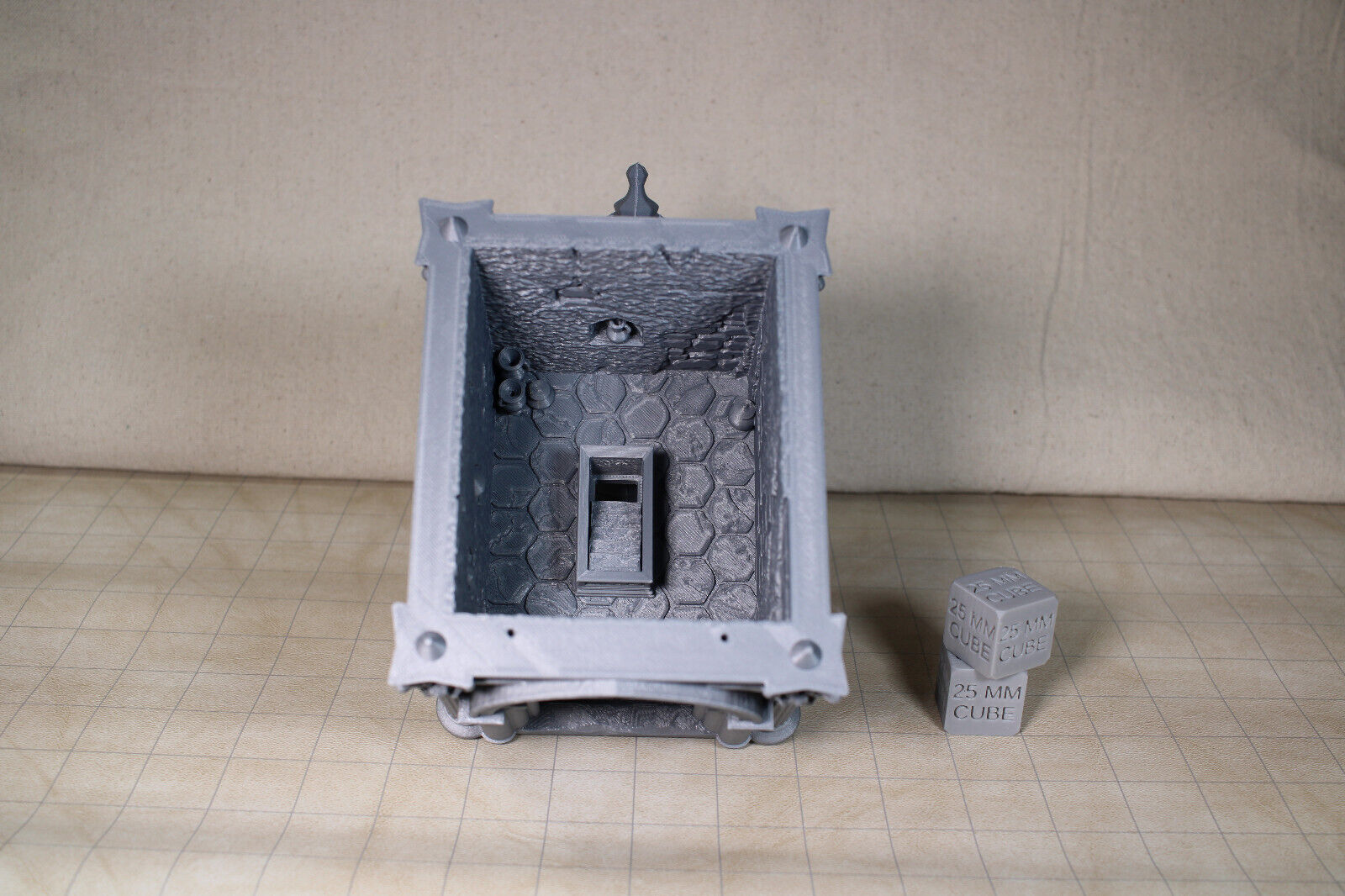 Tabletop Terrain Mausoleum Crypt Dungeon Entrance Dnd RPG wargame skirmish 28mm