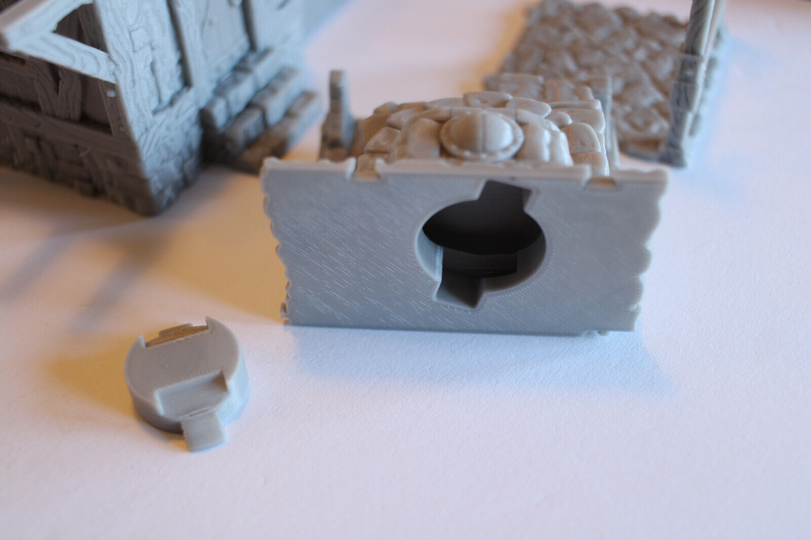 Tabletop Terrain Blacksmith House Dnd RPG wargame skirmish 28mm