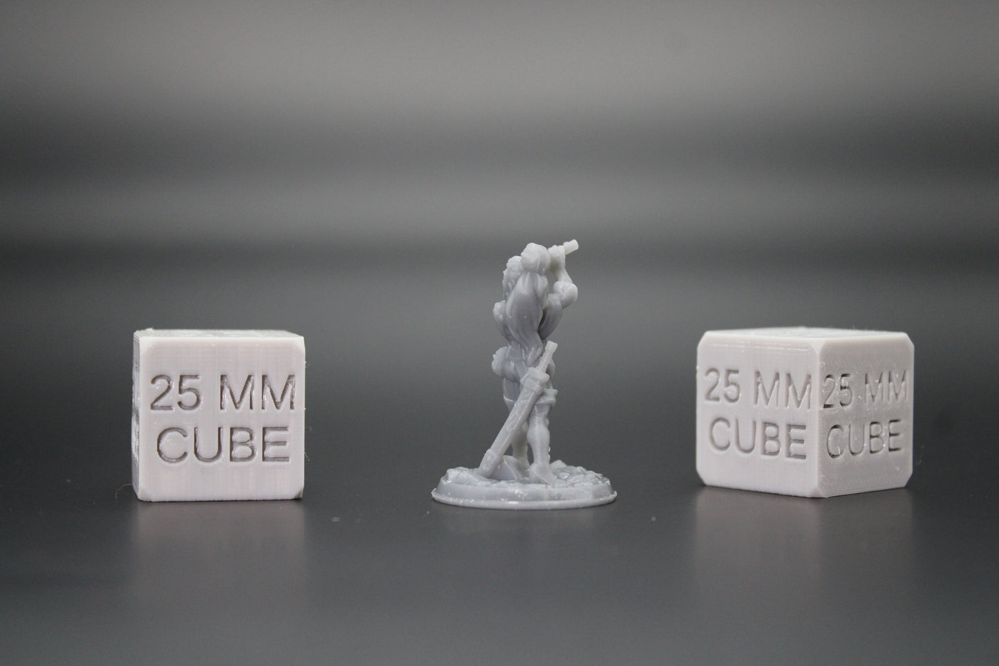 Bard Female with Flute Piccalo and Sword  32mm Miniature Dnd Skirmish