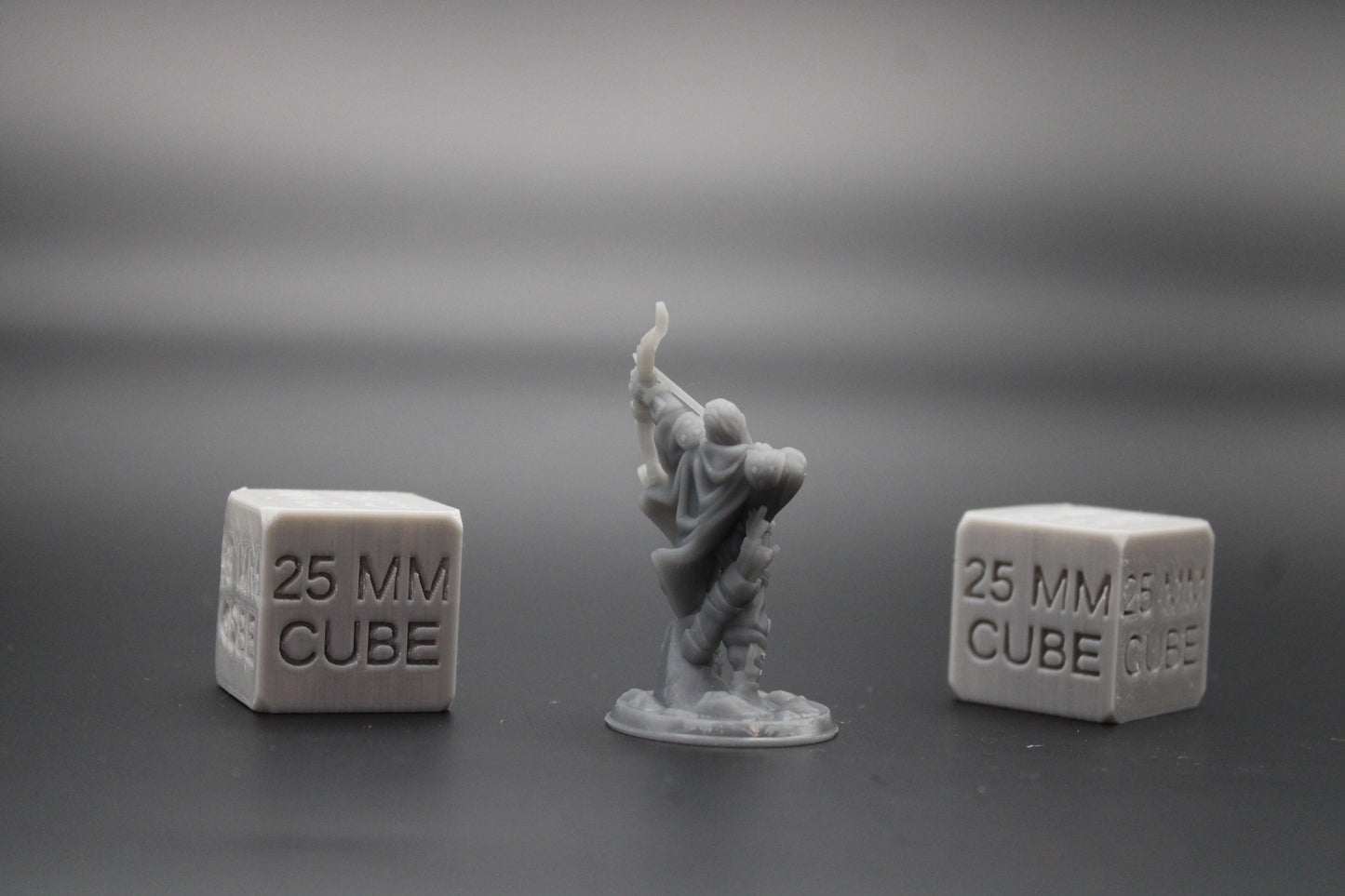 Ranger with Bow Taking Shot 32mm Miniature Dnd Skirmish