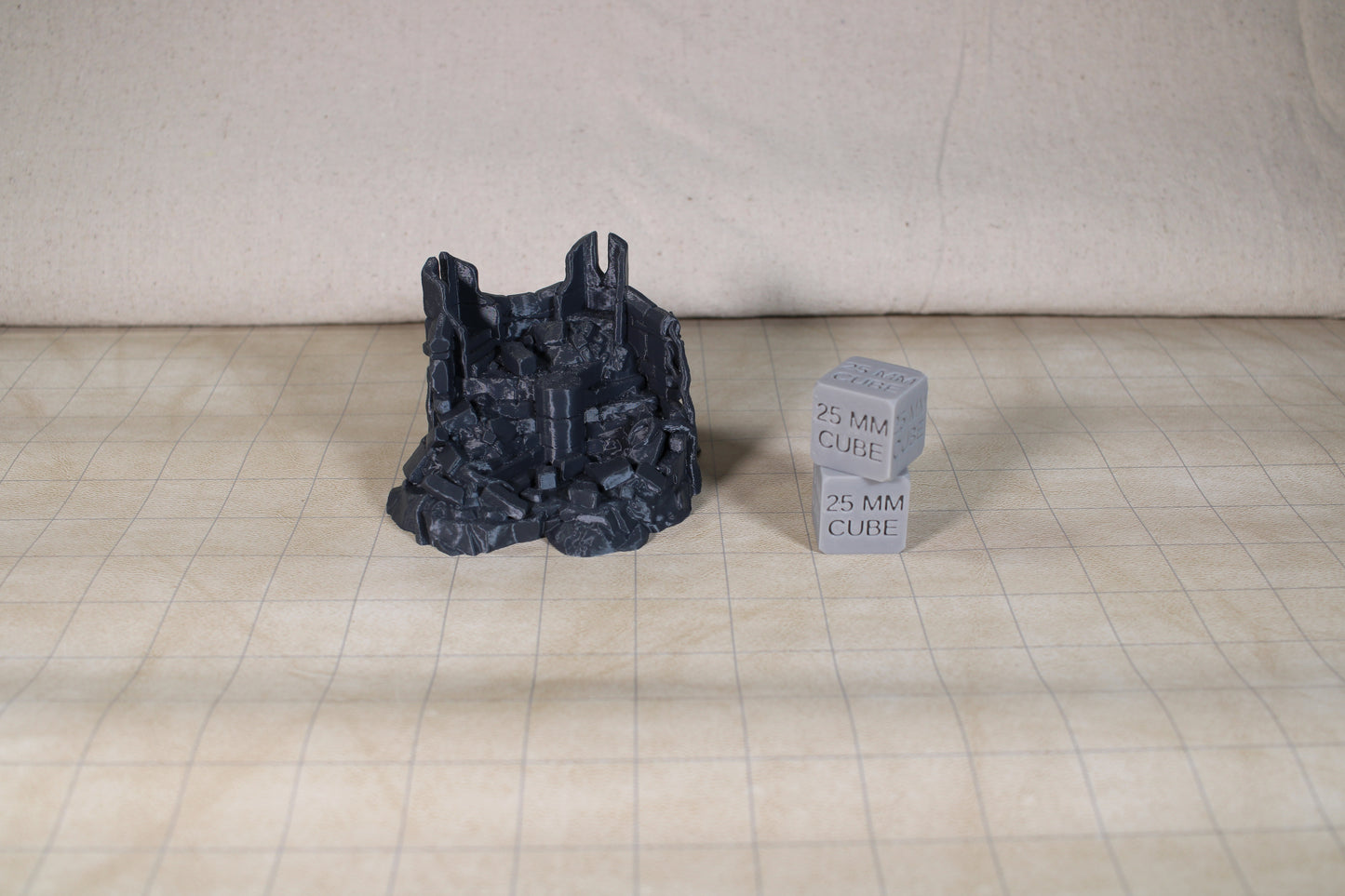 Tabletop Terrain Elven Forest Ruin Guard Tower Dnd RPG wargame skirmish 28mm