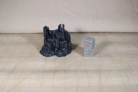 Tabletop Terrain Elven Forest Ruin Guard Tower Dnd RPG wargame skirmish 28mm