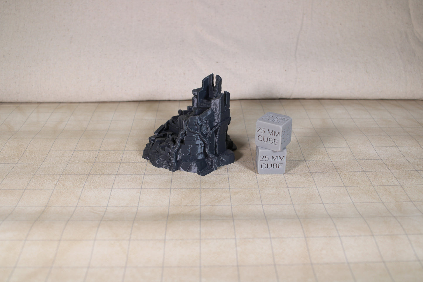 Tabletop Terrain Elven Forest Ruin Guard Tower Dnd RPG wargame skirmish 28mm