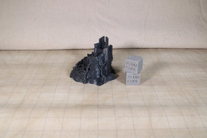 Tabletop Terrain Elven Forest Ruin Guard Tower Dnd RPG wargame skirmish 28mm