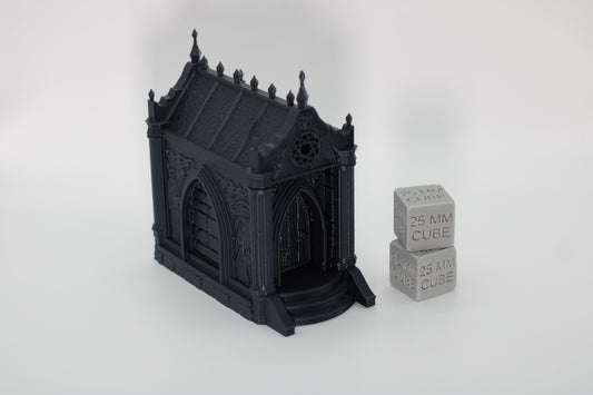 Tabletop Terrain Small Mausoleum Altar Dnd RPG wargame skirmish 28mm