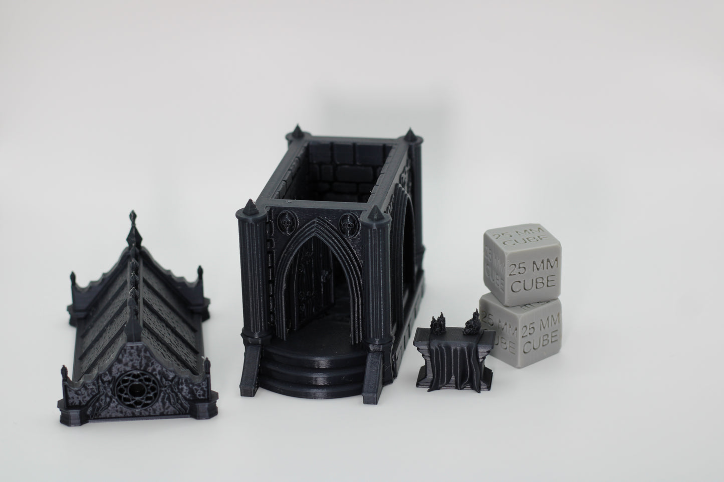 Tabletop Terrain Small Mausoleum Altar Dnd RPG wargame skirmish 28mm