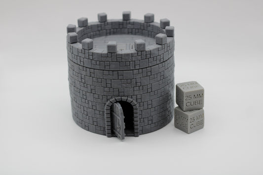 Outpost Garrison Tower 28mm skirmish rpg wargame terrain tabletop