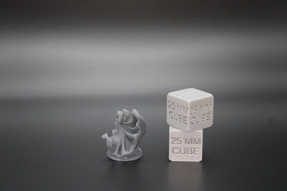 Elven Female Wizard Mage Sorceress 32mm Miniature Dnd Skirmish