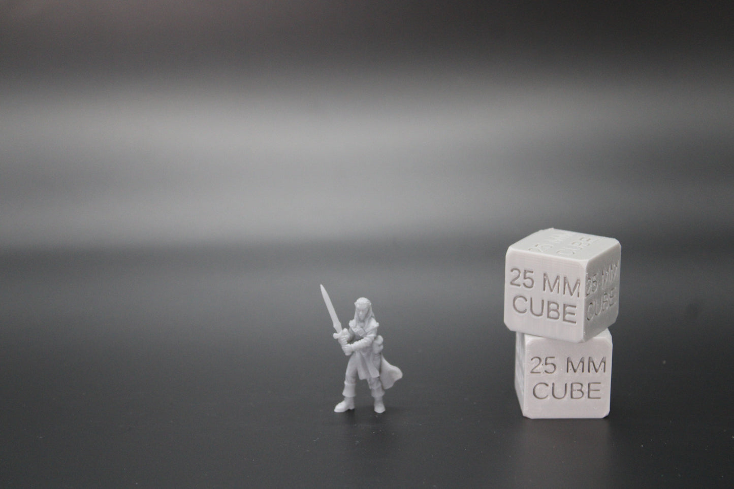 Elf Female Sword 5of5 32mm Miniature Dnd Oldhammer Heroquest
