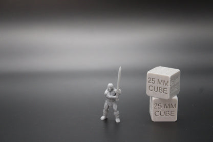 Barbarian Great Sword 2of6 32mm Miniature Dnd Oldhammer Heroquest
