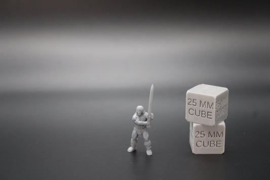 Barbarian Great Sword 2of6 32mm Miniature Dnd Oldhammer Heroquest