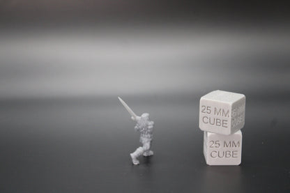 Barbarian Great Sword 4of6 32mm Miniature Dnd Oldhammer Heroquest