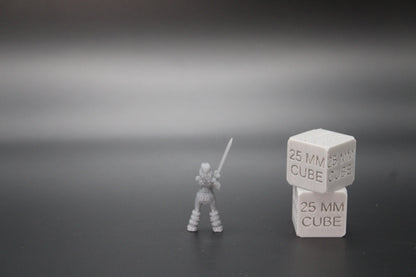 Barbarian Female Great Sword 5of6 32mm Miniature Dnd Oldhammer Heroquest