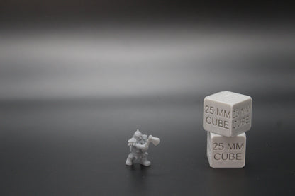 Dwarf Axe 4of6 32mm Miniature Dnd Oldhammer Heroquest