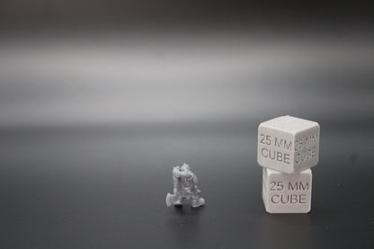 Dwarf Axe 3of6 32mm Miniature Dnd Oldhammer Heroquest
