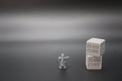 Dwarf Axe Female 6of6 32mm Miniature Dnd Oldhammer Heroquest
