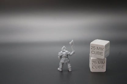 Dark Crusader Death Knight Axe 4of4 32mm Miniature Dnd Oldhammer Heroquest