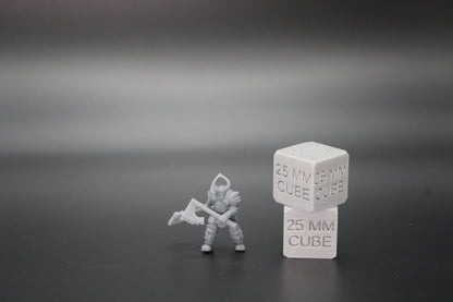 Dark Crusader Death Knight Duel Wield Axe 32mm Miniature Dnd Oldhammer Heroquest