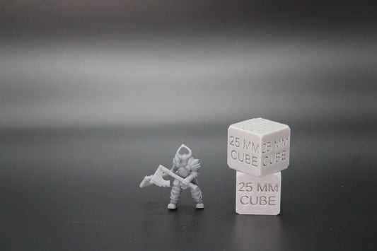 Dark Crusader Death Knight Duel Wield Axe 32mm Miniature Dnd Oldhammer Heroquest