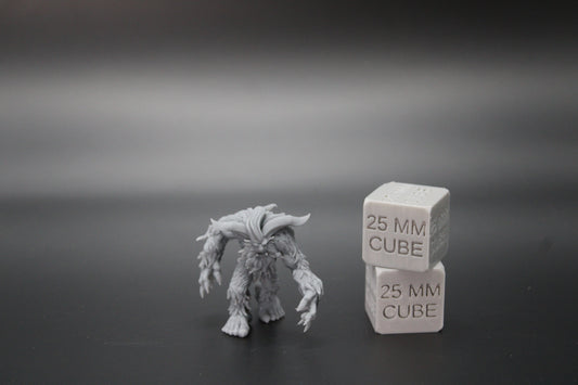 Yeti Abominable Snowman Monster 28mm 32mm Miniature Rpg Dnd Skirmish