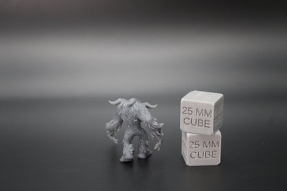 Yeti Abominable Snowman Monster 28mm 32mm Miniature Rpg Dnd Skirmish