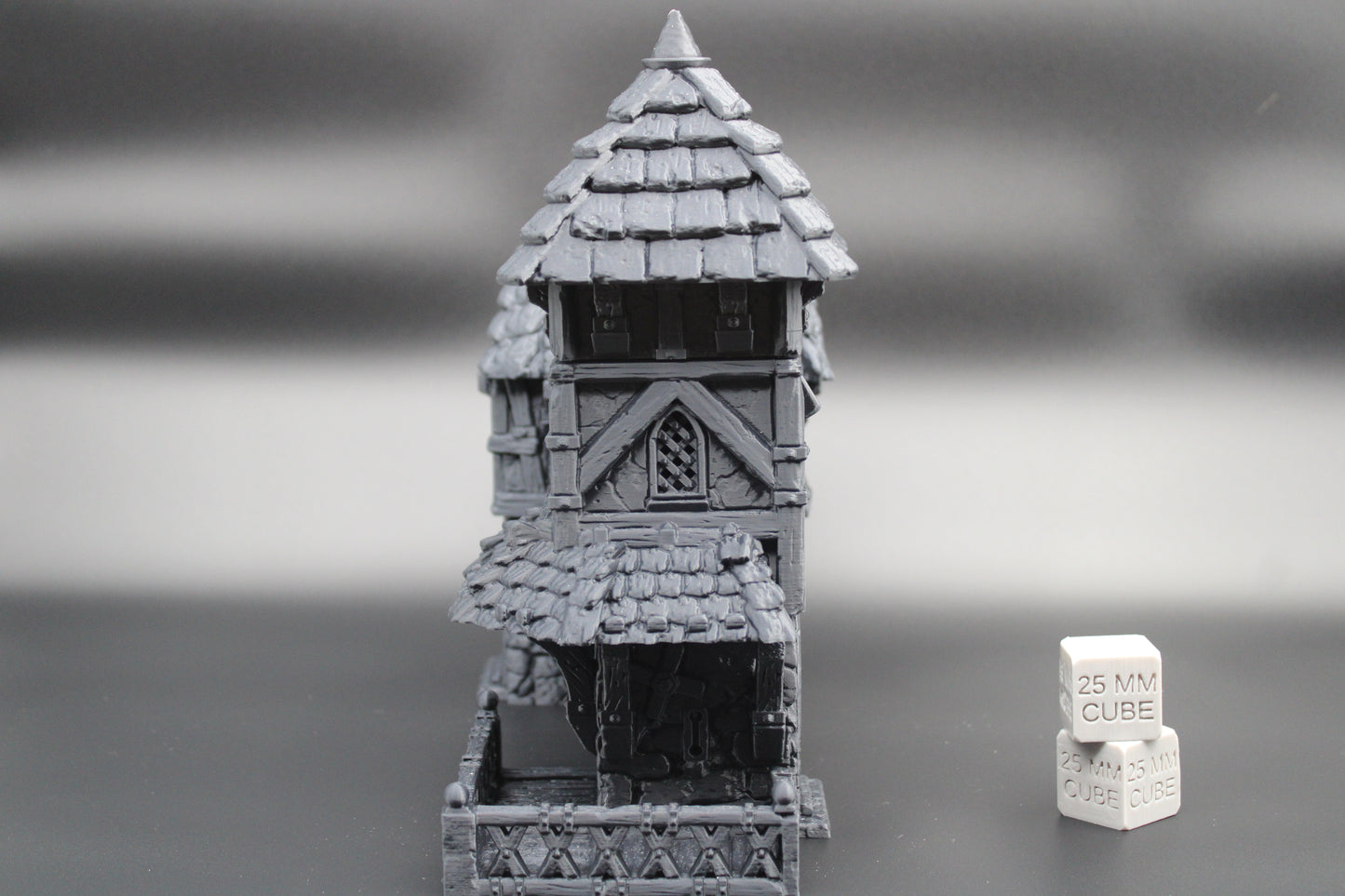 Tabletop Terrain Garrison Guard Post Barracks Dnd RPG Skirmish 32mm