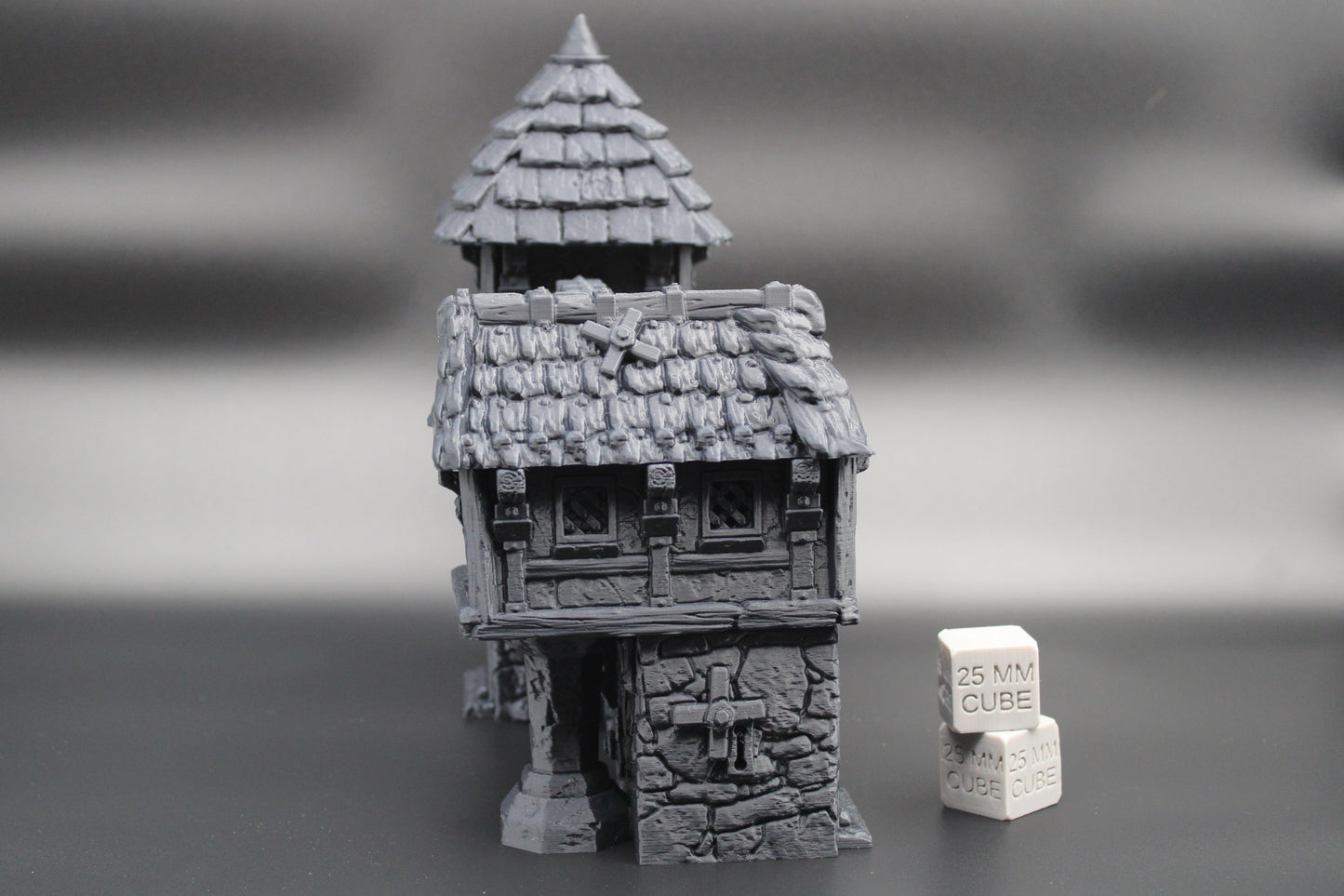 Tabletop Terrain Garrison Guard Post Barracks Dnd RPG Skirmish 32mm