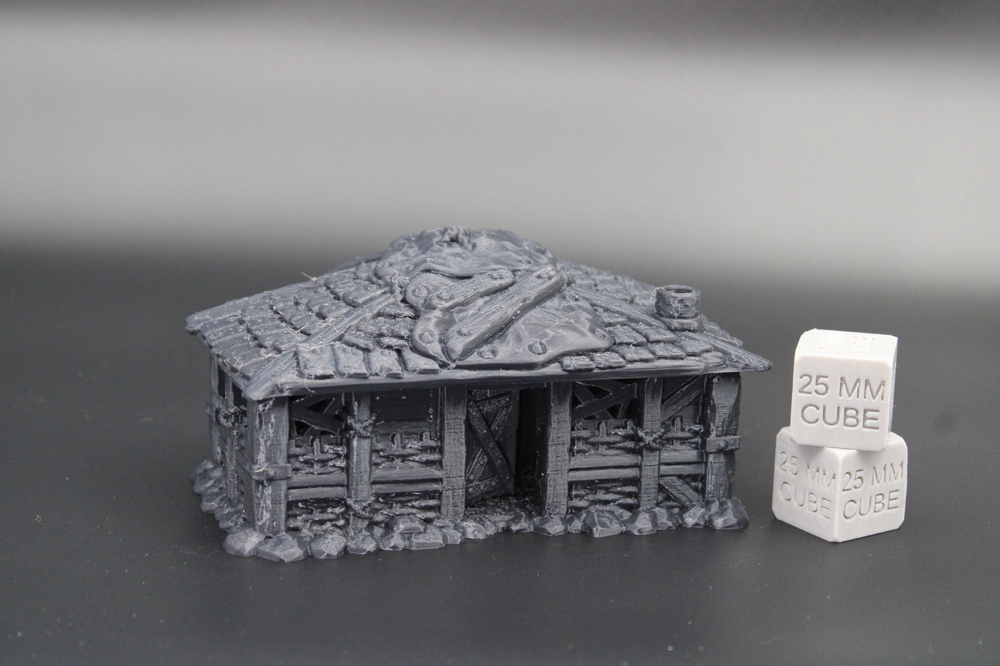 Tabletop Terrain Slum Shack House Dnd RPG Skirmish 32mm