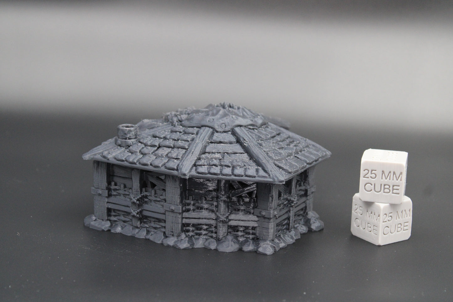 Tabletop Terrain Slum Shack House Dnd RPG Skirmish 32mm