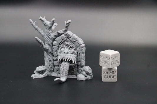 Tabletop Terrain Mimic Gate Portal Dnd Sigmar wargame Trench 28 32mm